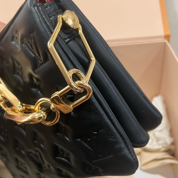 Louis Vuitton Coussin BB Embossed Bag with Gold Chain - Picture 8 of 12